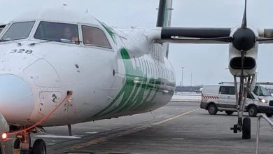 Φρίκη στον αεροδιάδρομο: Τροχός αεροπλάνου φεύγει κατά την απογείωση (βίντεο)
